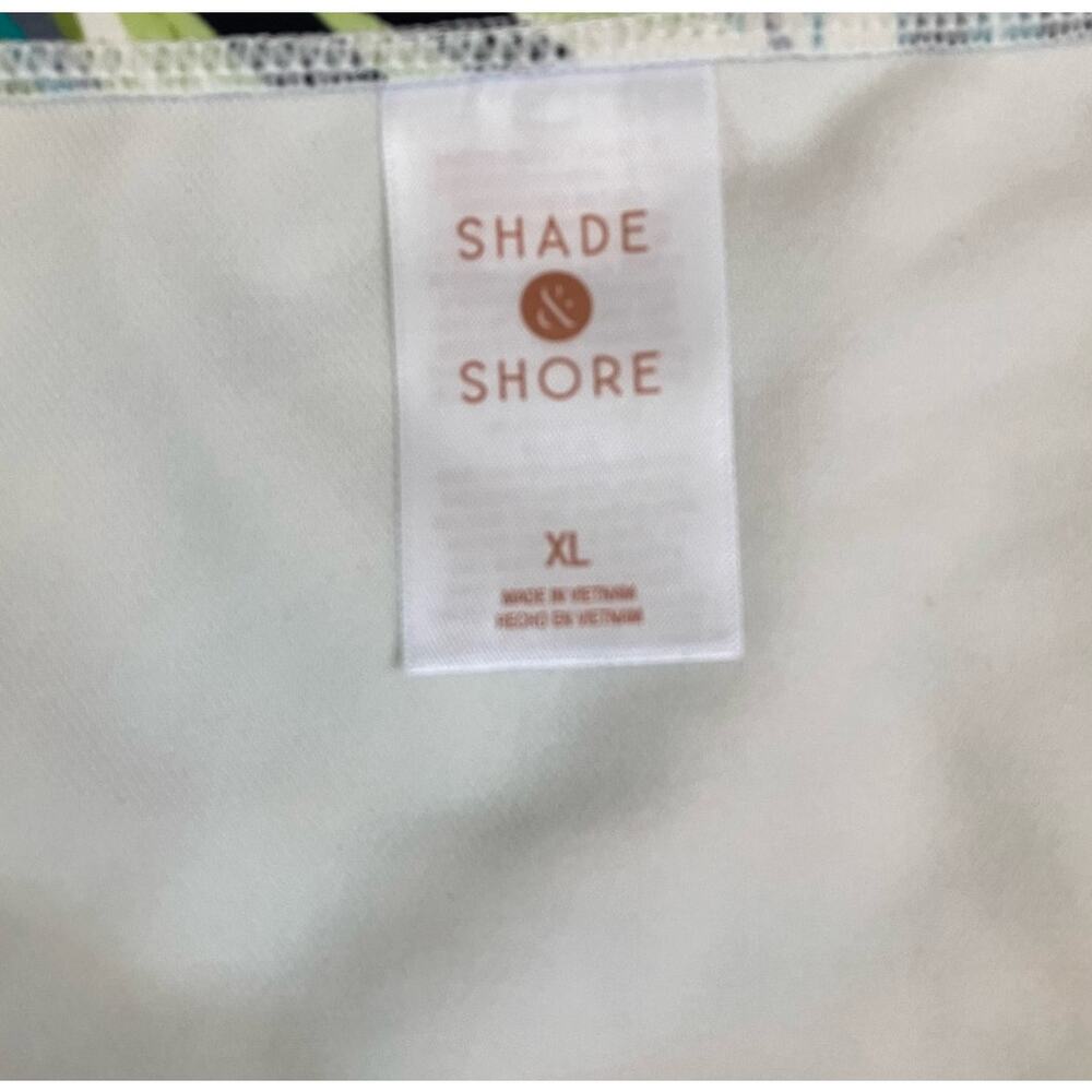 New Shade & Shore Tropical Print Bikini Bottoms Size XL - Picture 3 of 3